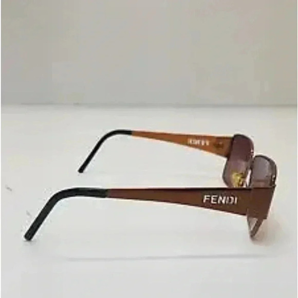 Fendi Eyewear Rectangle Sunglasses Bronze - Picture 5 of 10